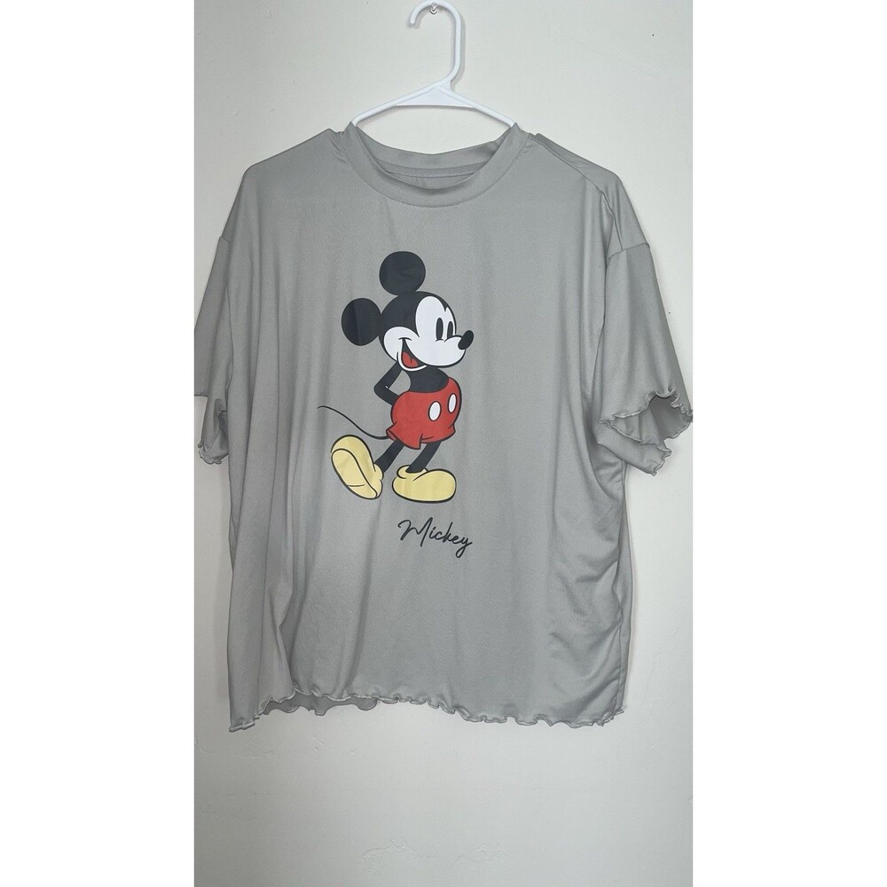 Mickey Mouse Short Sleeve Womens Size Large (12-14)